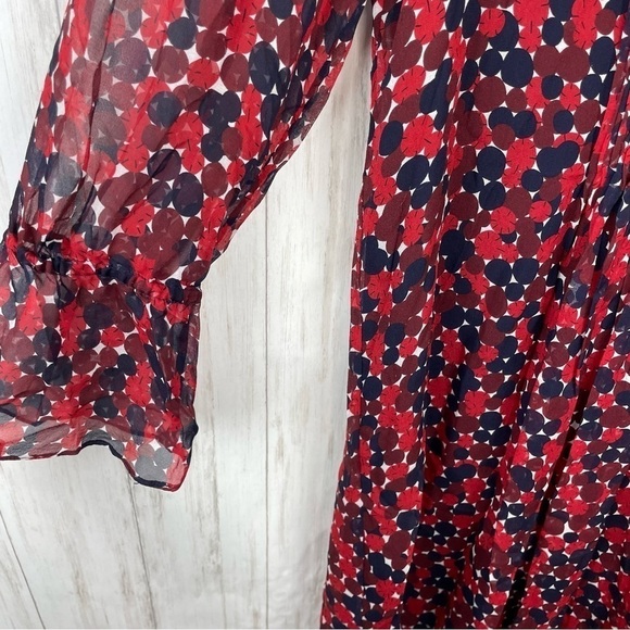 Diane Von Furstenberg Kourtni silk sheath dress size 14 - Picture 8 of 15